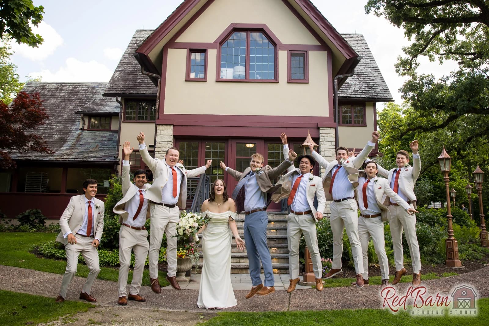 Emily and Justin - The Grove Redfield Estate, Glenview IL — photo 38