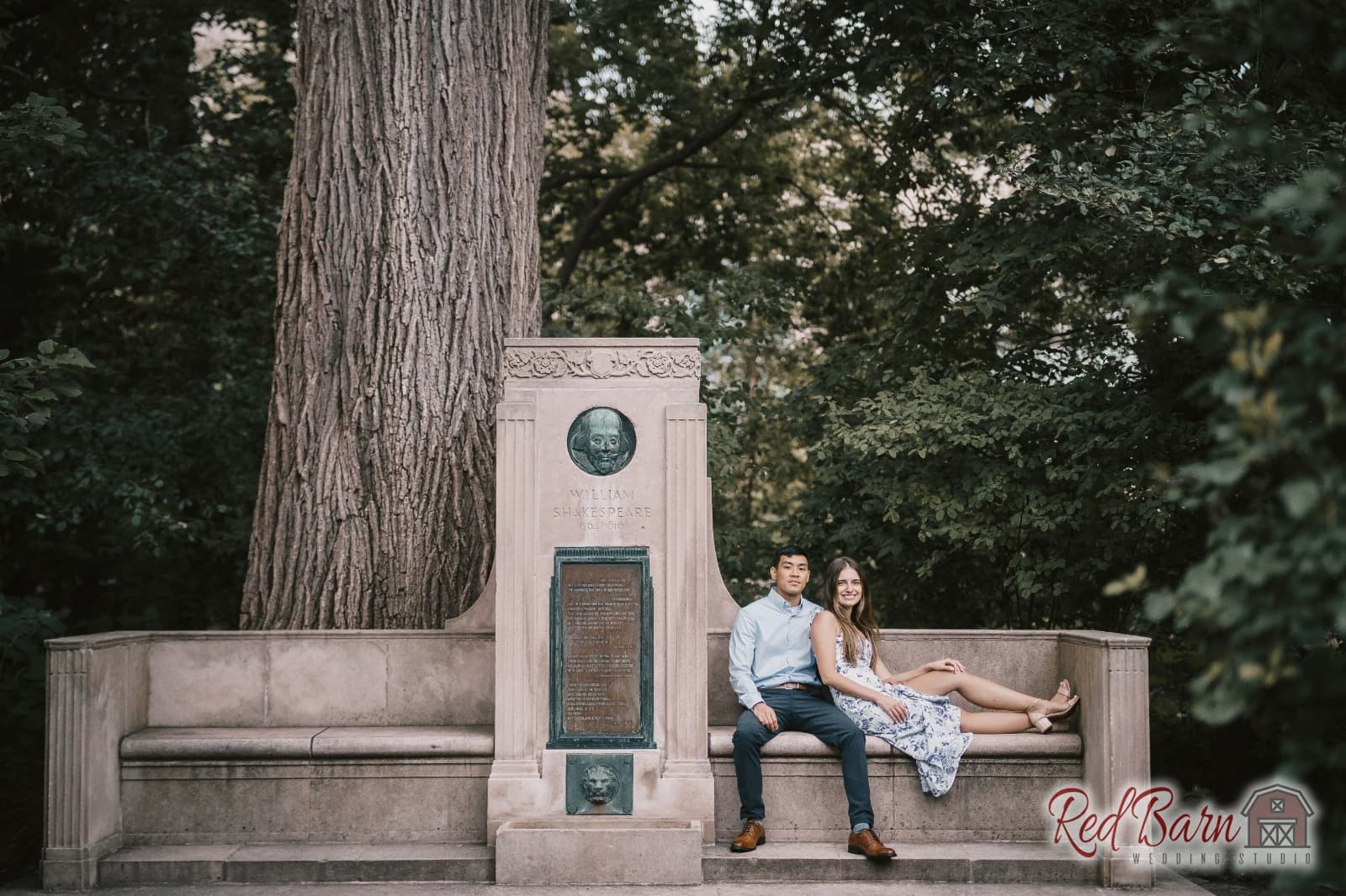 Jessica and Paul - The Shakespeare Garden on the campus of Northwestern University, Evanston - IL — photo 18