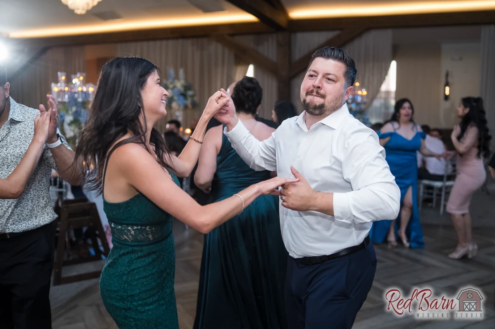 Kasia & Miguel - Signature Barn Banquet Hall, Orland Park IL — photo 94