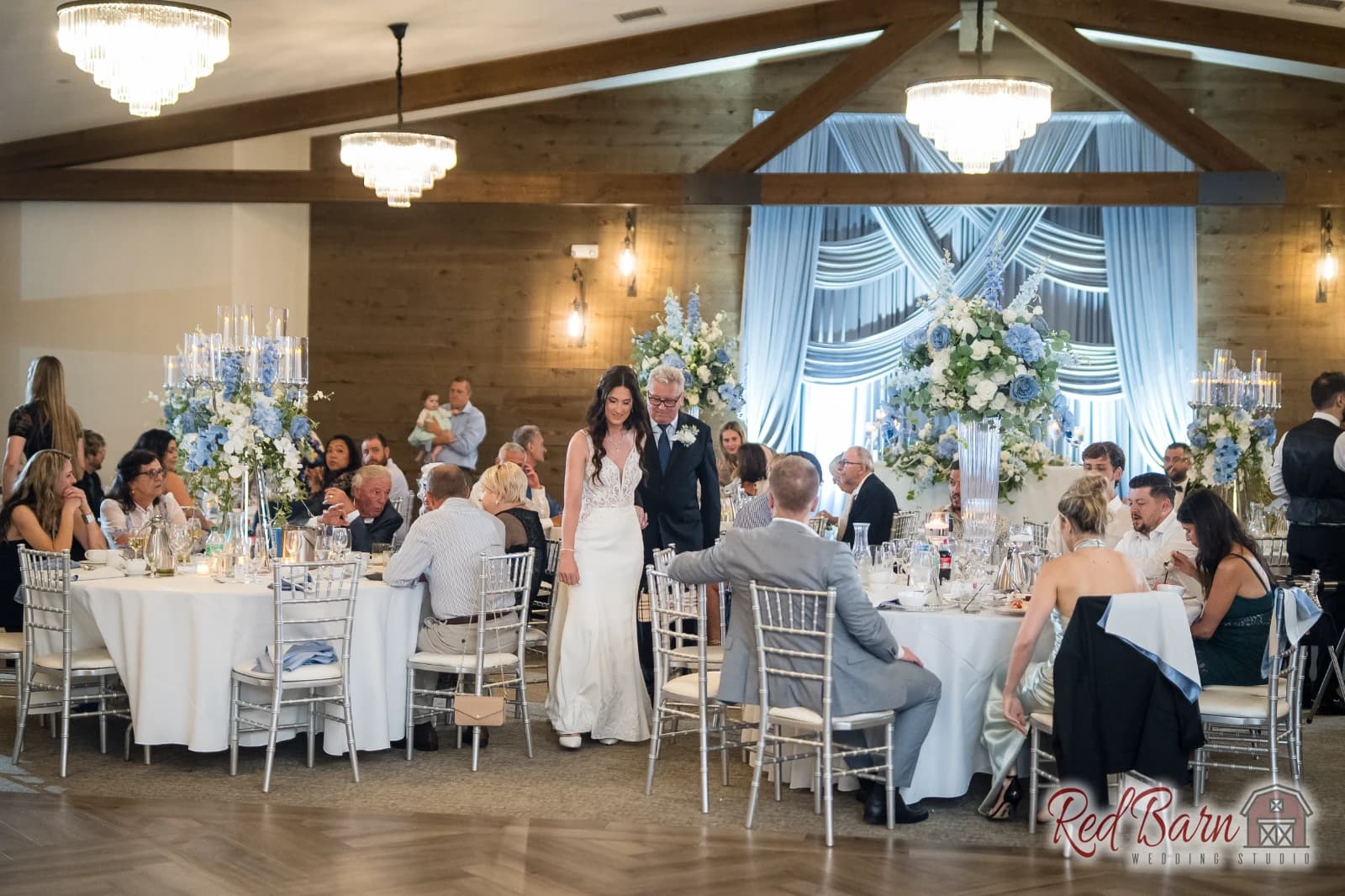 Kasia & Miguel - Signature Barn Banquet Hall, Orland Park IL — photo 76