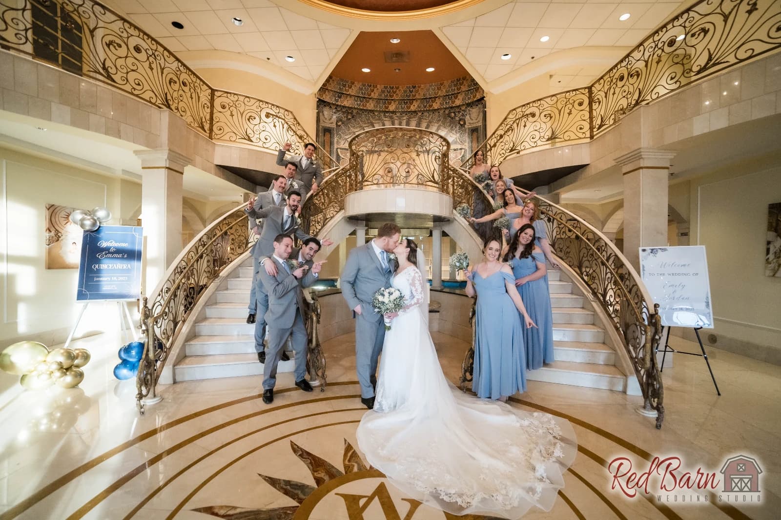 Emily and Jordan - Venuti's Banquet Hall, Addison IL — photo 57