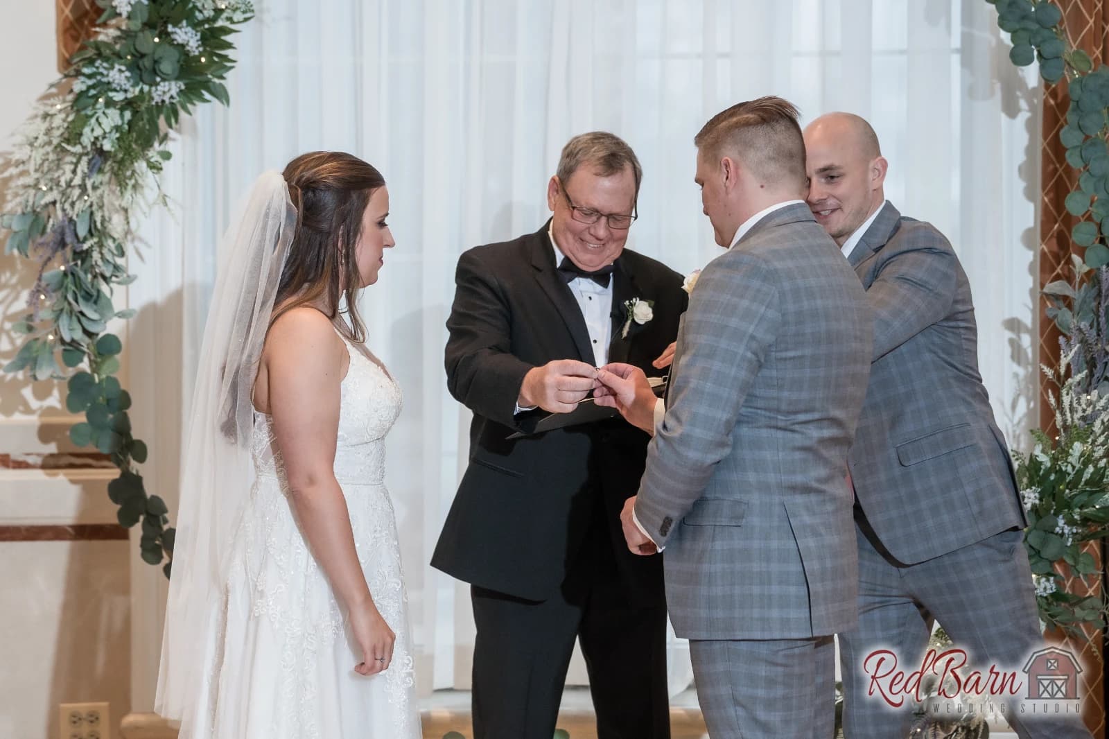 Lauren and Joseph - Venuti's Banquet Hall, Addison IL — photo 90