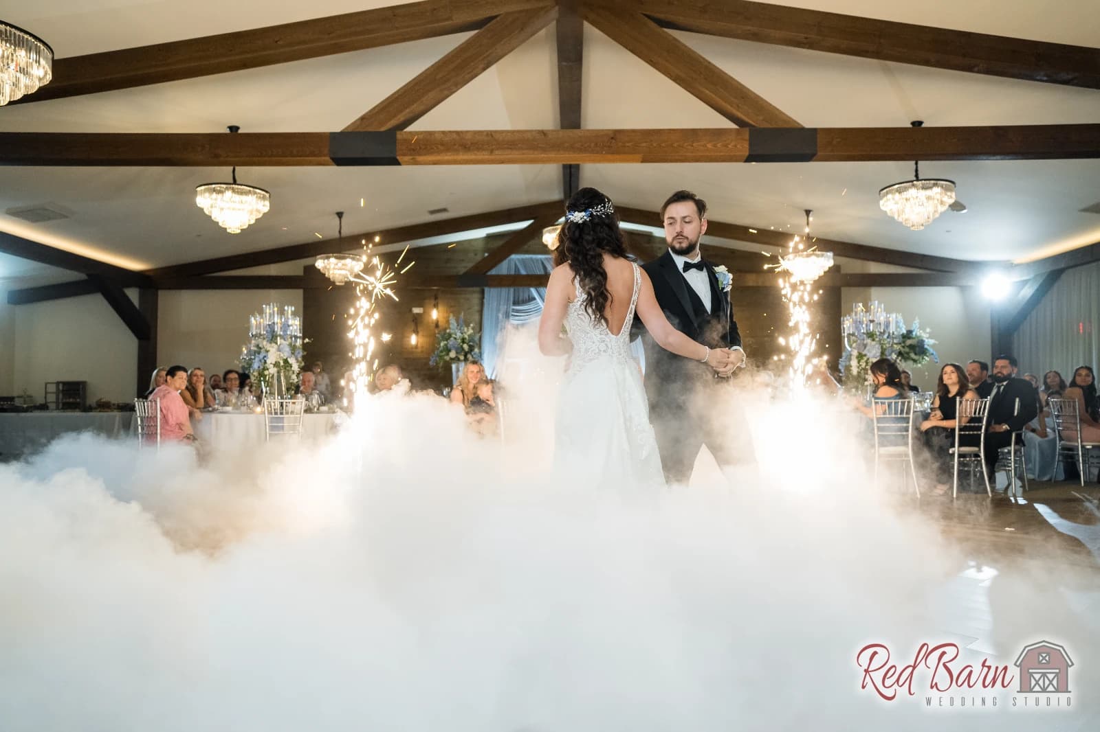 Kasia & Miguel - Signature Barn Banquet Hall, Orland Park IL — photo 73