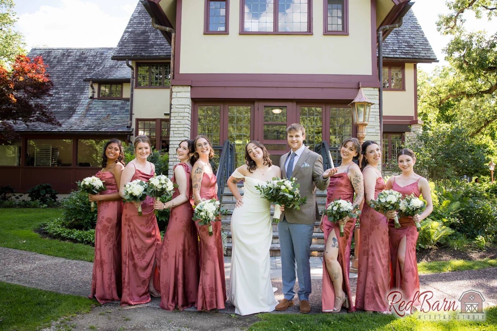 Emily and Justin - The Grove Redfield Estate, Glenview IL — photo 26