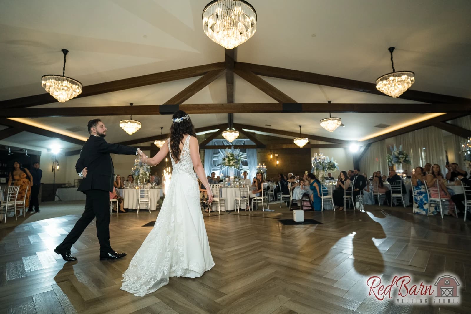 Kasia & Miguel - Signature Barn Banquet Hall, Orland Park IL — photo 67