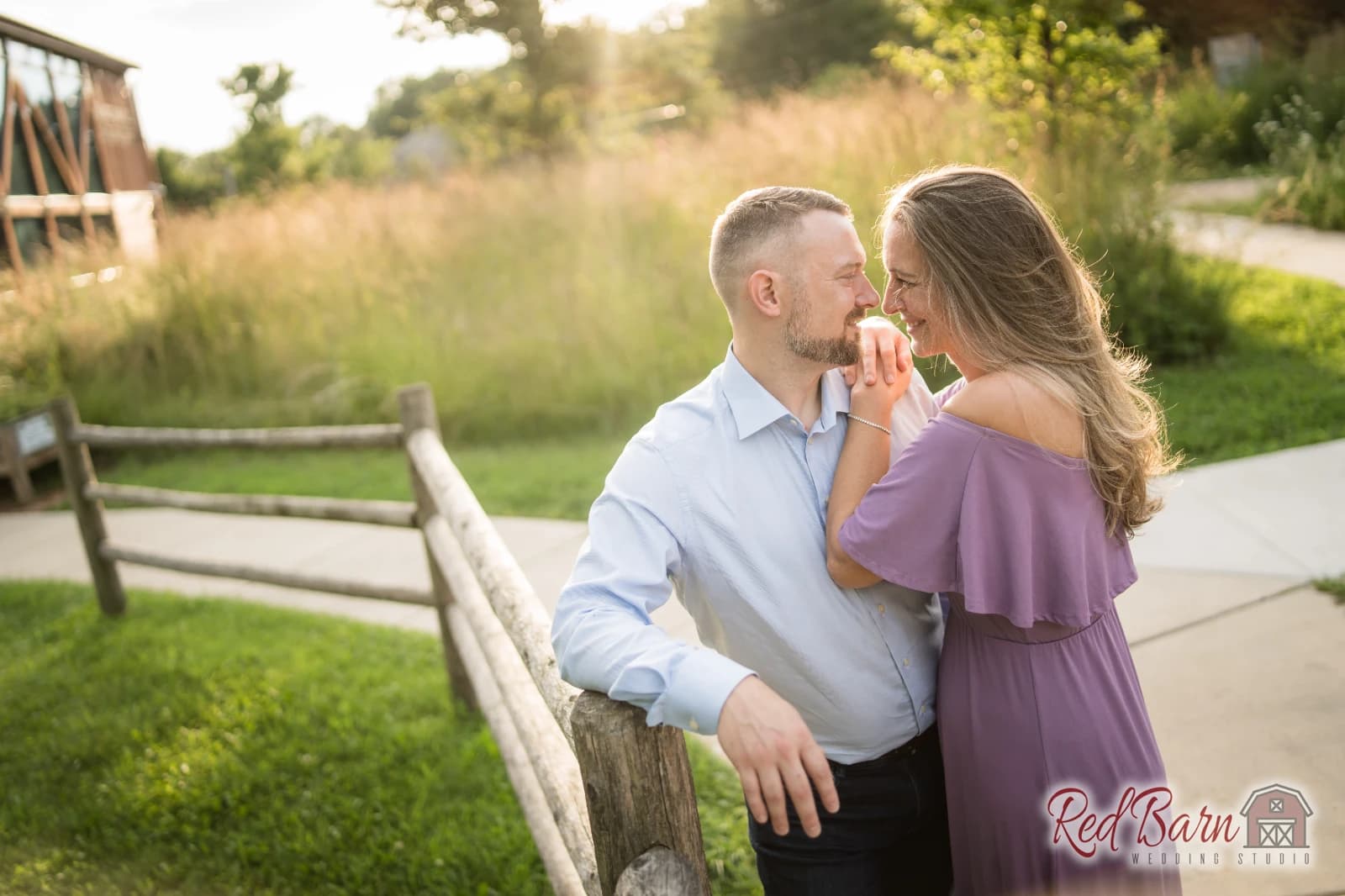 Amy and Nicholas at Knoch Knolls Nature Center, Naperville IL
