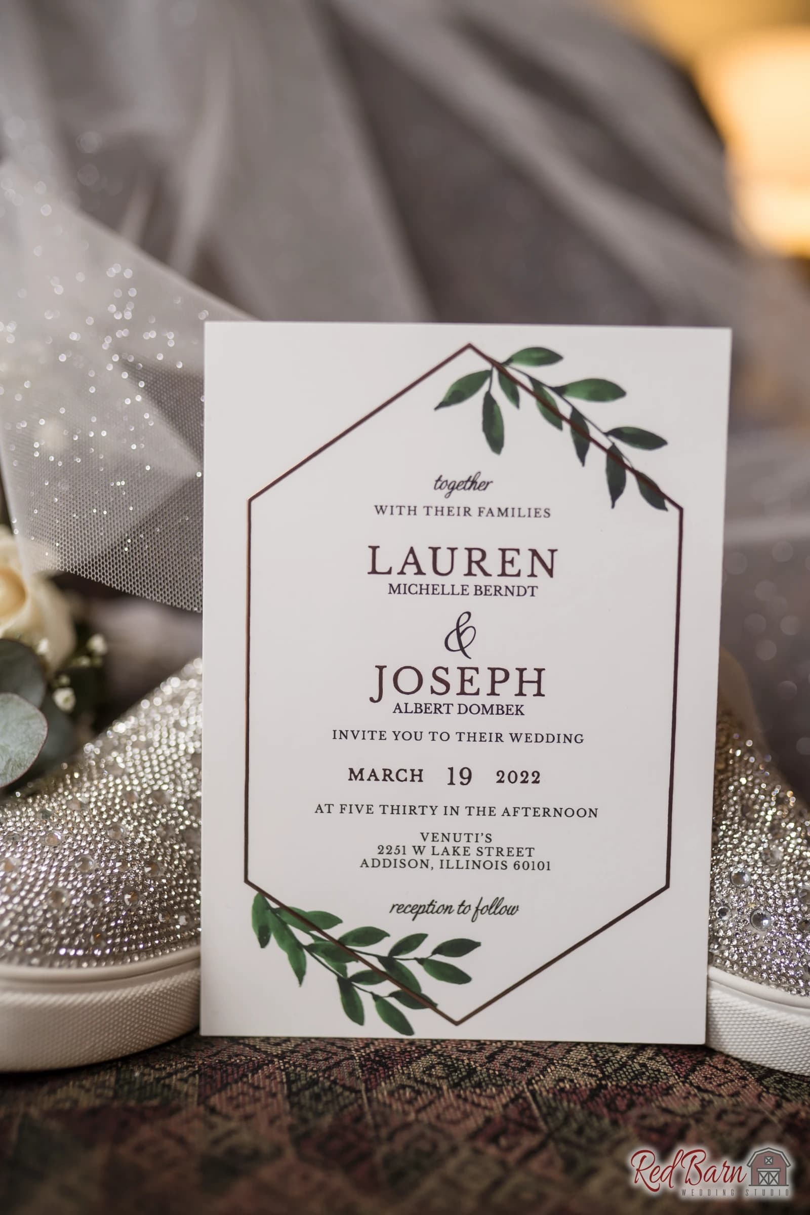 Lauren and Joseph - Venuti's Banquet Hall, Addison IL — photo 27