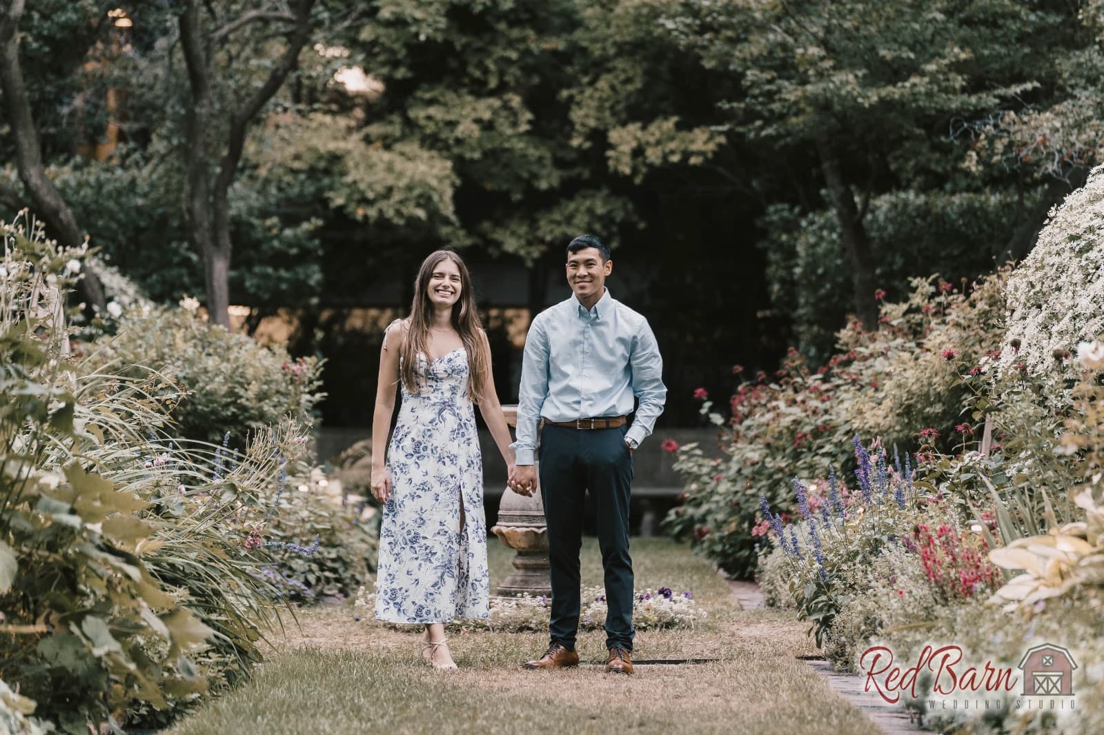 Jessica and Paul - The Shakespeare Garden on the campus of Northwestern University, Evanston - IL — photo 21