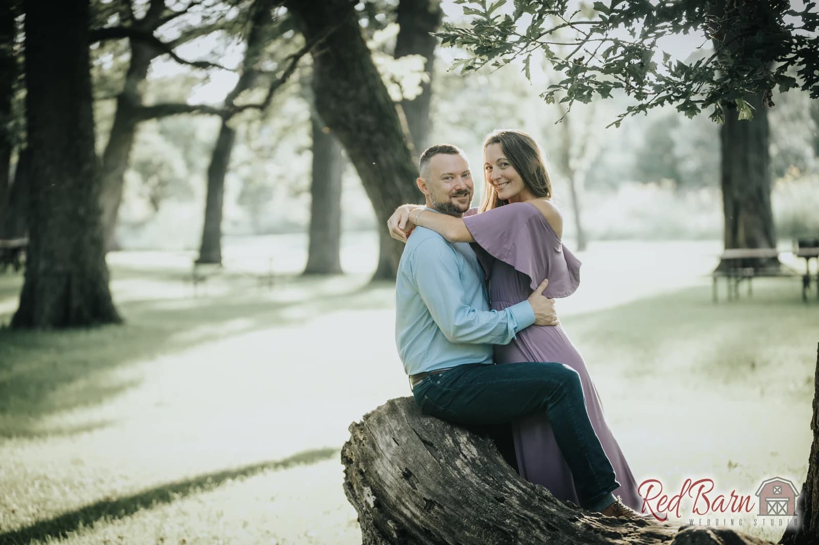 Amy and Nicholas - Knoch Knolls Nature Center, Naperville IL — photo 24