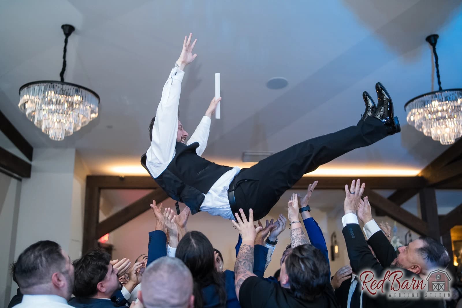 Kasia & Miguel - Signature Barn Banquet Hall, Orland Park IL — photo 93