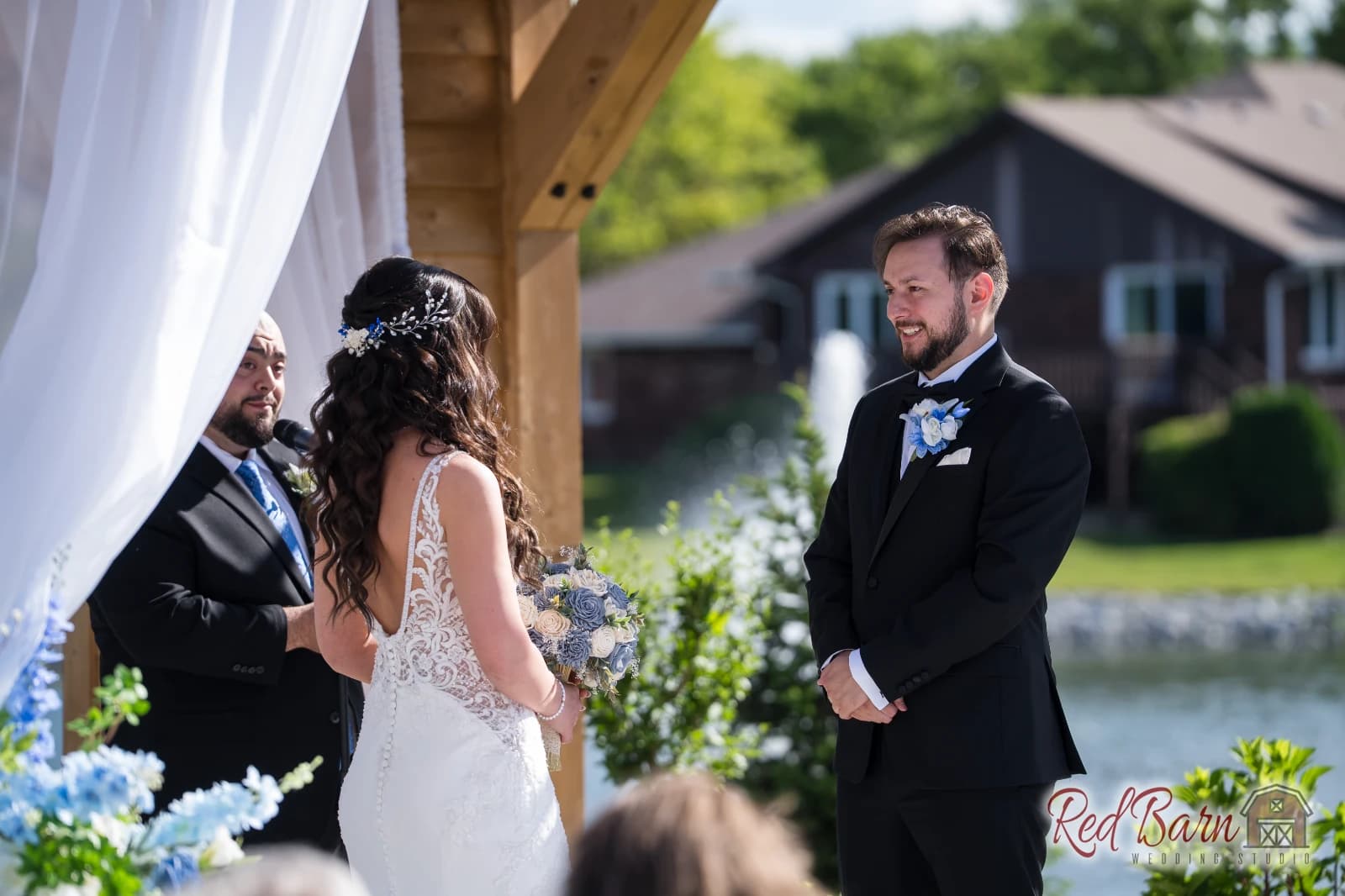 Kasia & Miguel - Signature Barn Banquet Hall, Orland Park IL — photo 53