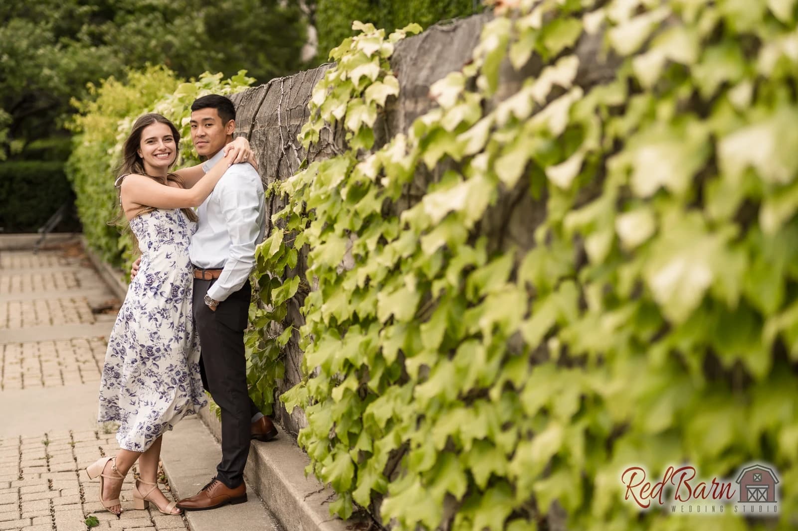Jessica and Paul - The Shakespeare Garden on the campus of Northwestern University, Evanston - IL — photo 5