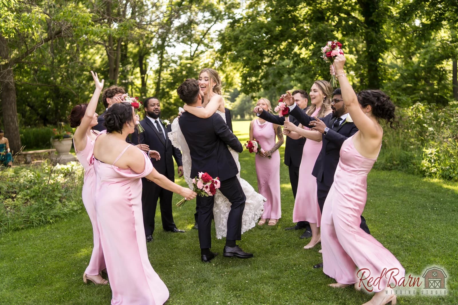 Stephanie and Tyler - The Grove Redfield Estate, Glenview IL — photo 64