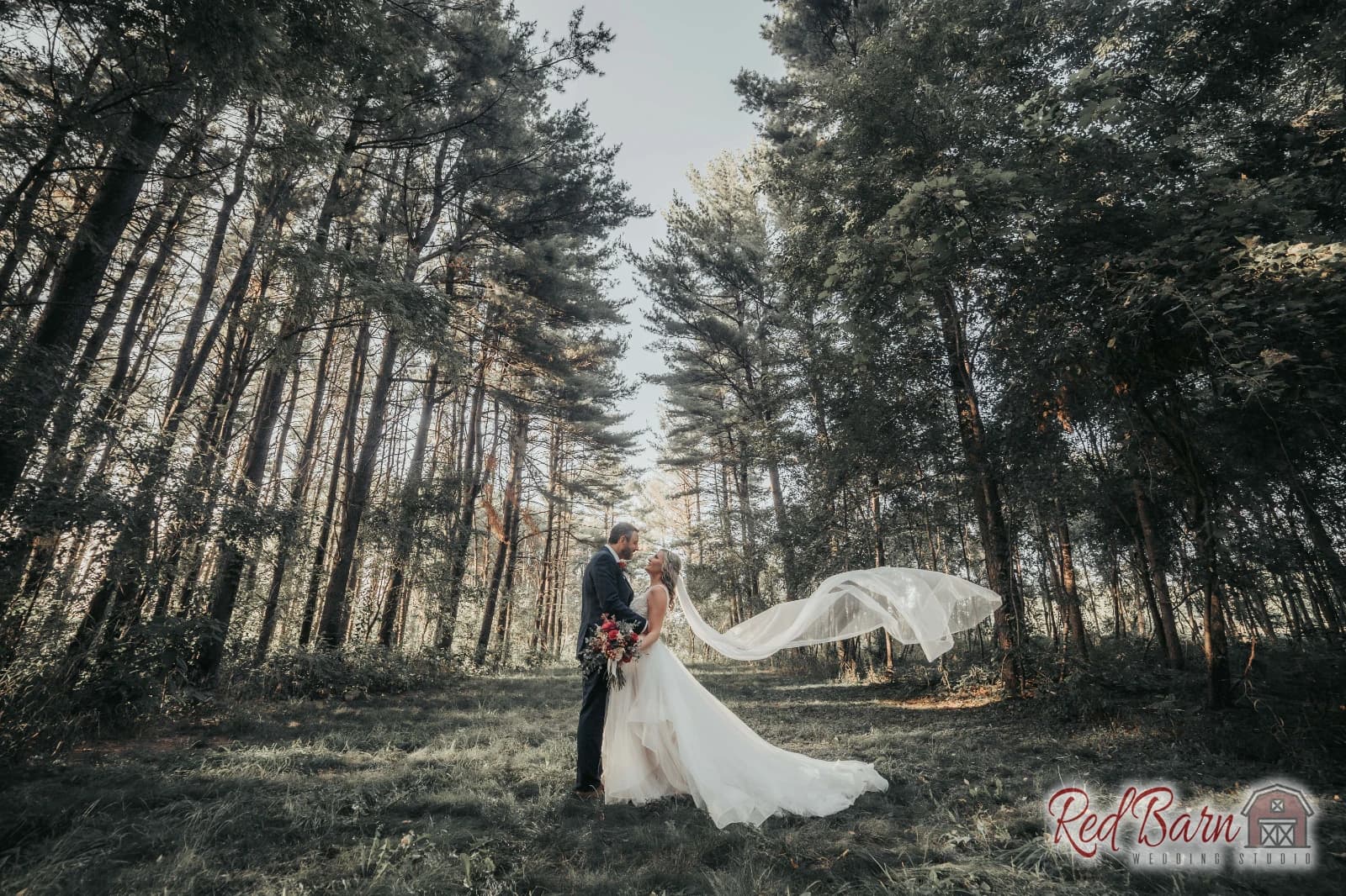 Heather and Brandon - Whispering Woods, Harvard IL — photo 44
