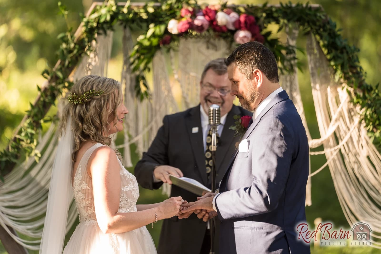 Heather and Brandon - Whispering Woods, Harvard IL — photo 49