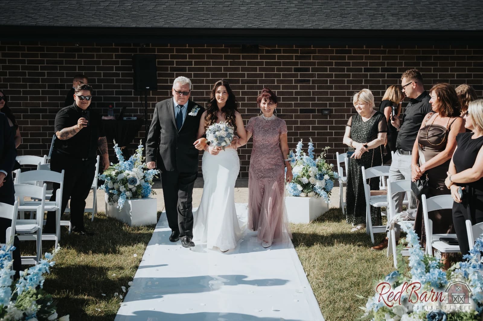 Kasia & Miguel - Signature Barn Banquet Hall, Orland Park IL — photo 49