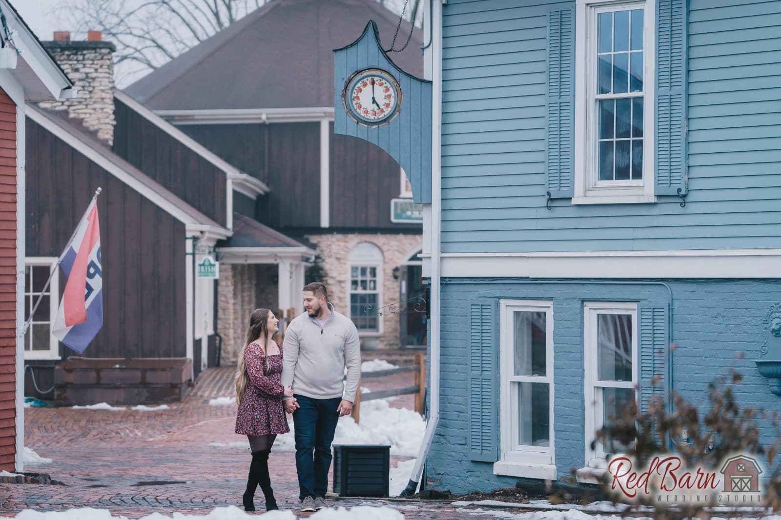 Nicole and Evan - Historic Downtown Long Grove, IL — photo 18