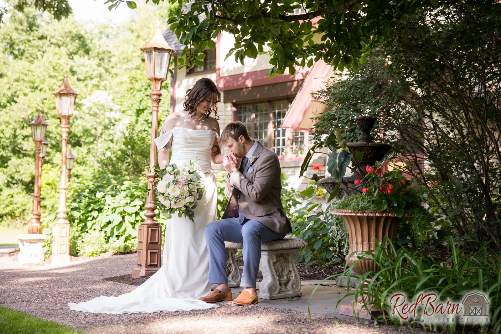 Emily and Justin - The Grove Redfield Estate, Glenview IL — photo 41