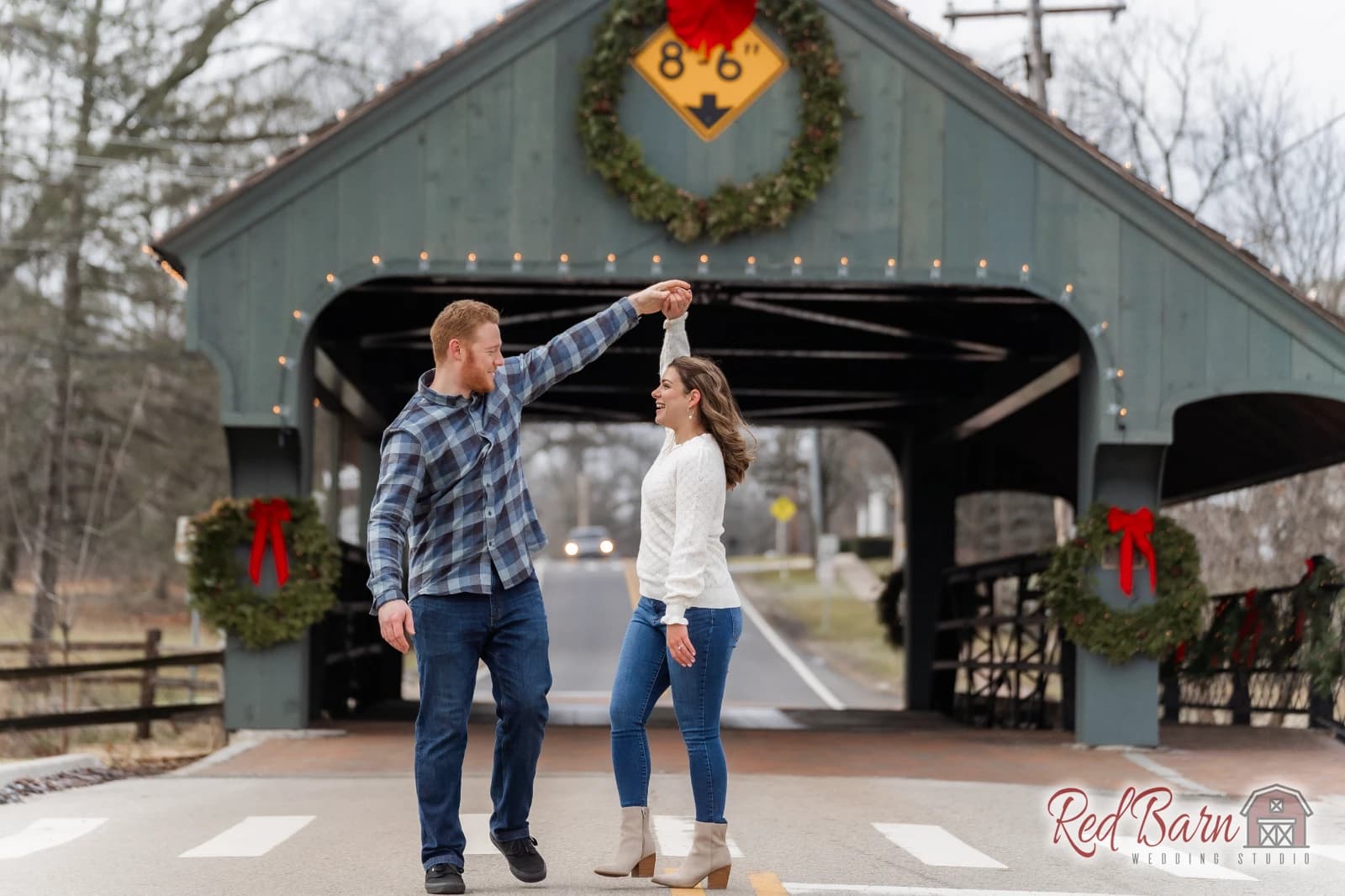 Emily and Jordan - Historic Downtown Long Grove, IL — photo 18