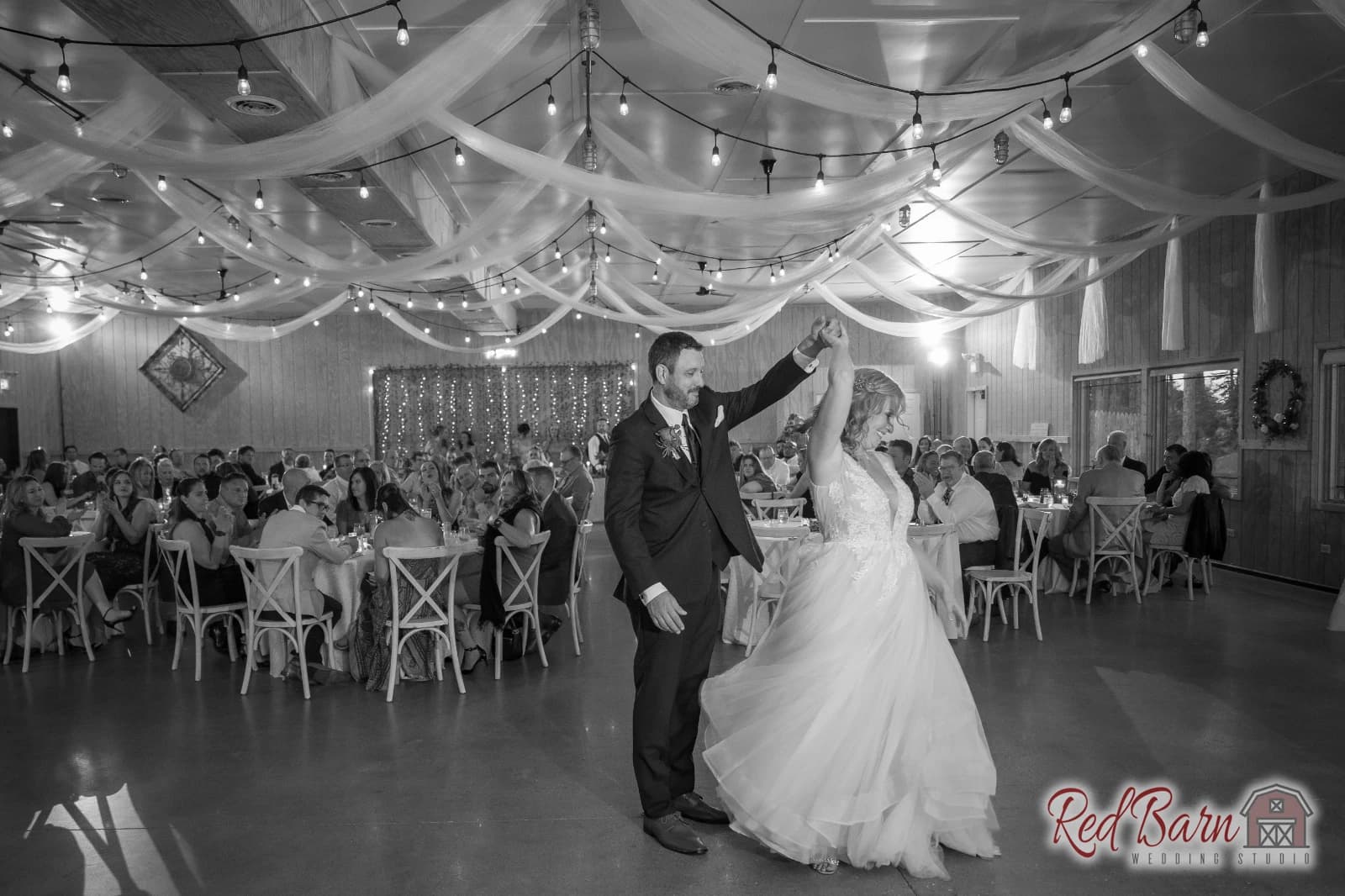 Heather and Brandon - Whispering Woods, Harvard IL — photo 70