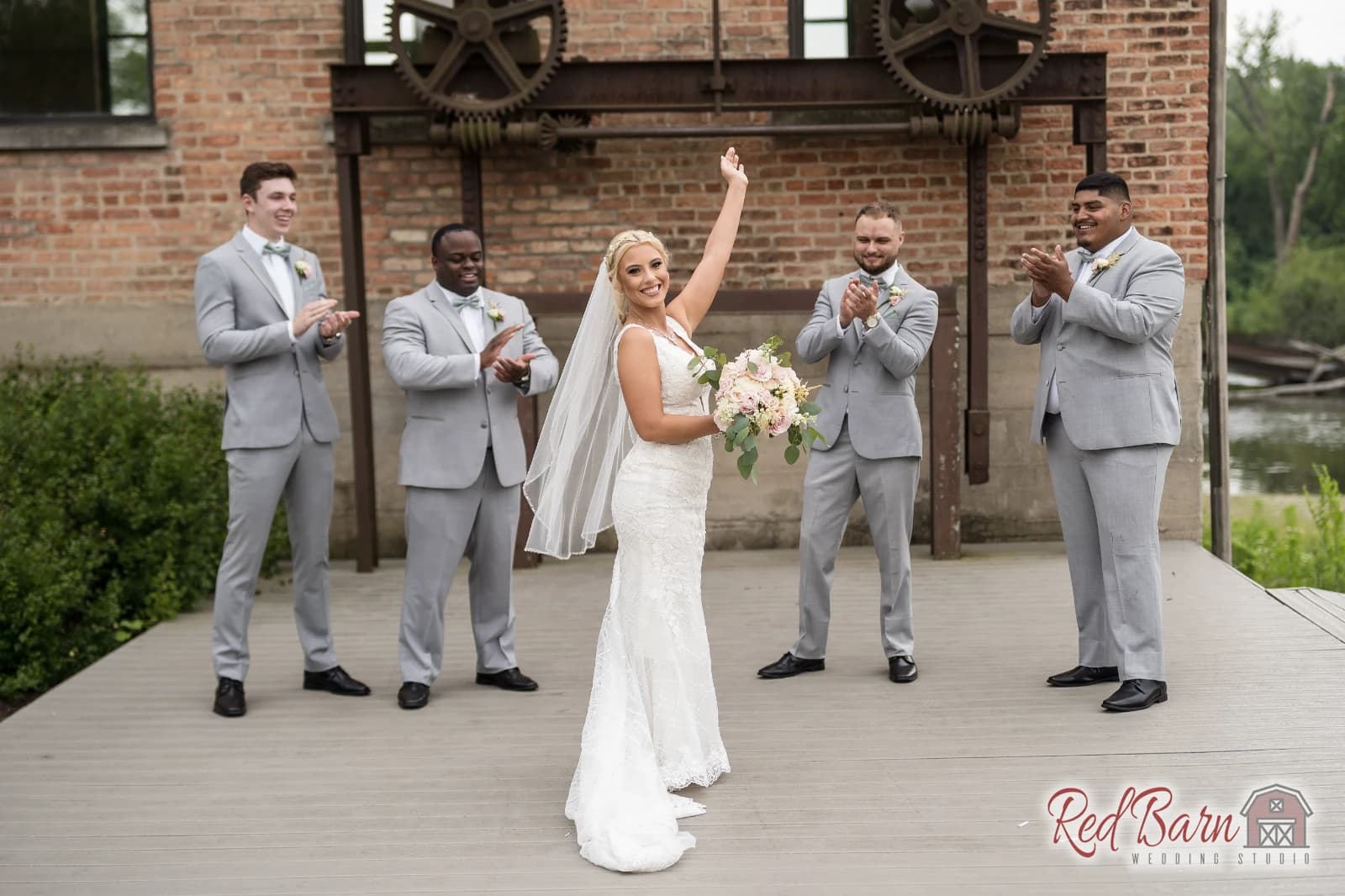Amber and Jacob - The BRIX on the Fox, Carpentersville, IL — photo 53