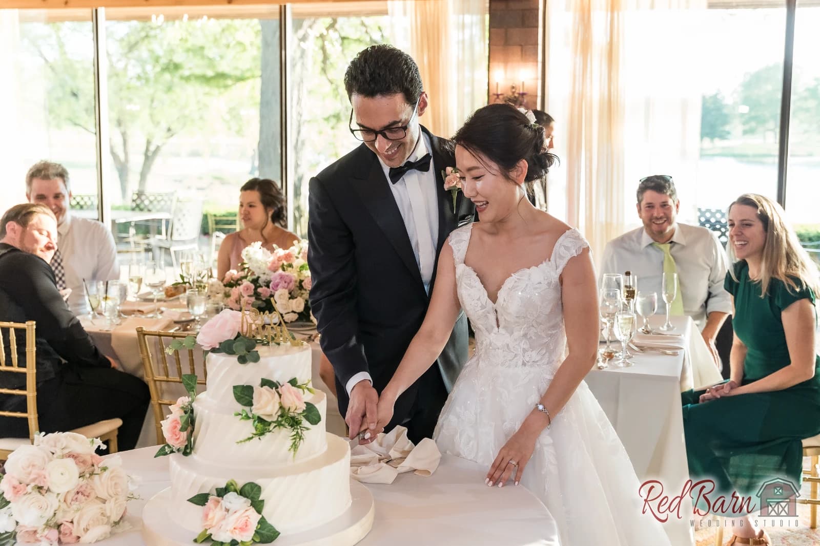 Annie and Harrison - Kemper Lakes Golf Club, Kildeer IL — photo 88