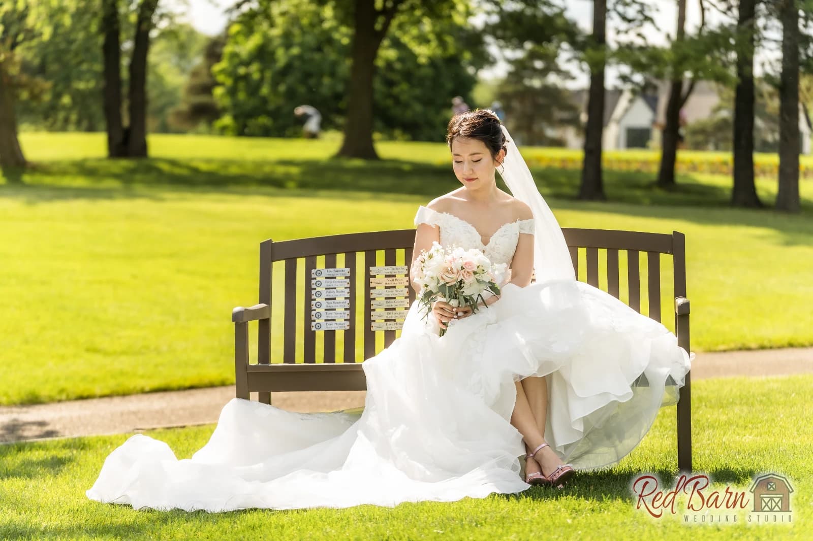 Annie and Harrison - Kemper Lakes Golf Club, Kildeer IL — photo 21