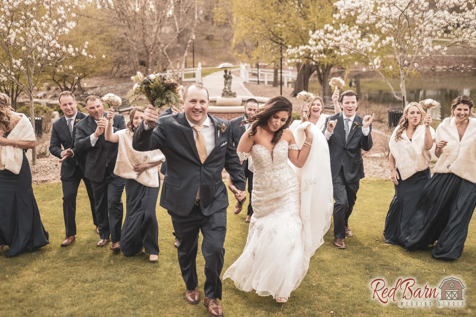 Adrian and Ryan - Hoosier Grove Barn, Streamwood IL — photo 45
