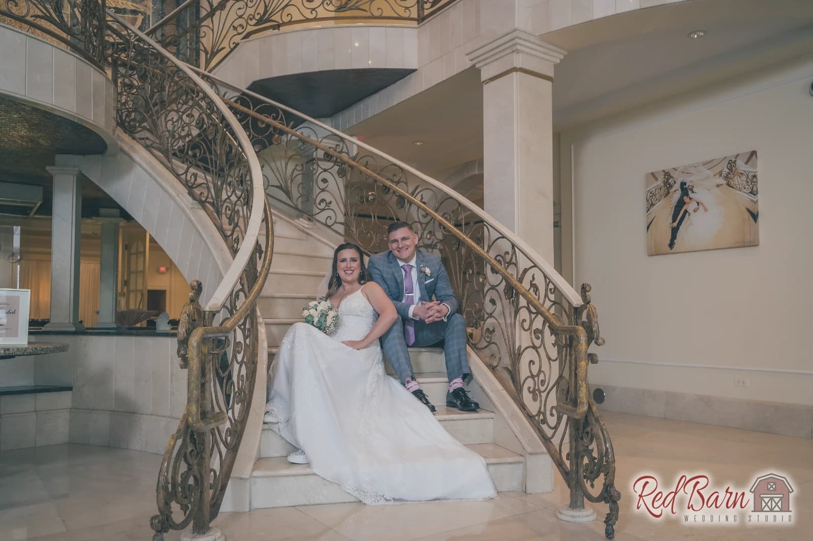 Lauren and Joseph - Venuti's Banquet Hall, Addison IL — photo 31