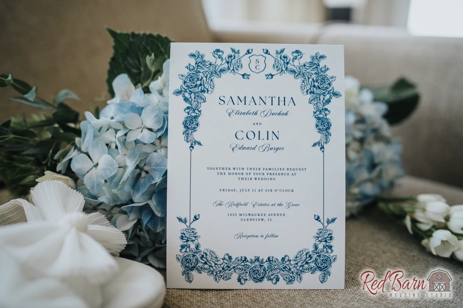 Samantha and Collin - The Grove Redfield Estate, Glenview IL — photo 9