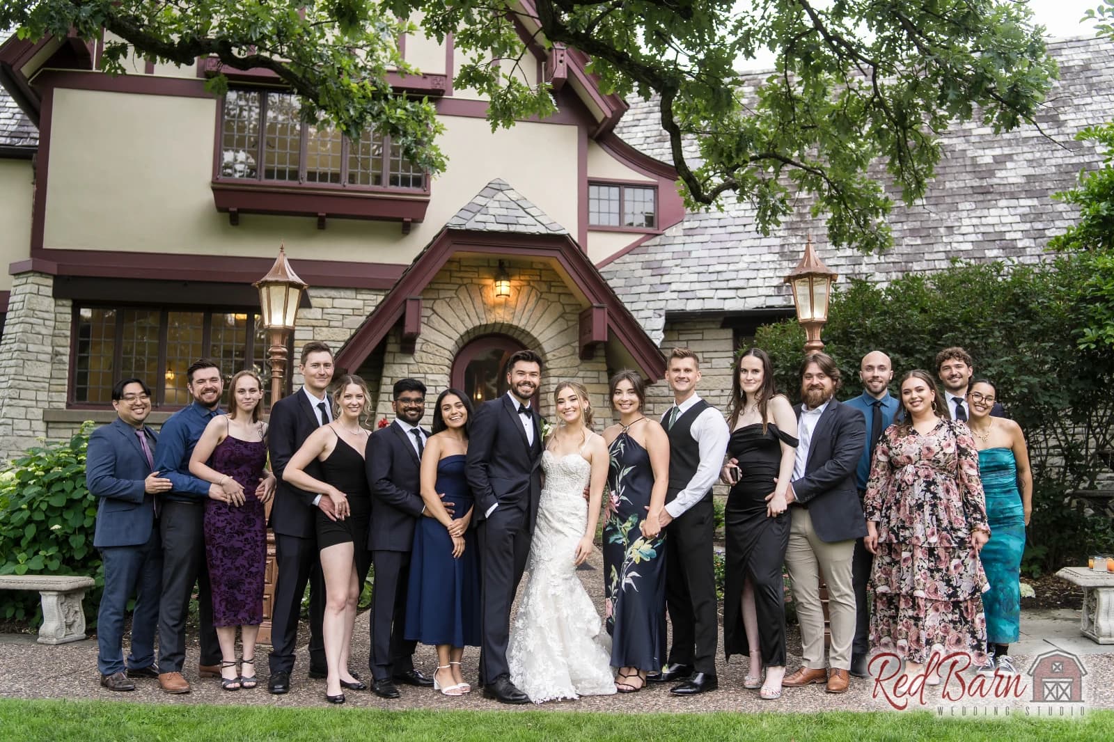 Stephanie and Tyler - The Grove Redfield Estate, Glenview IL — photo 95