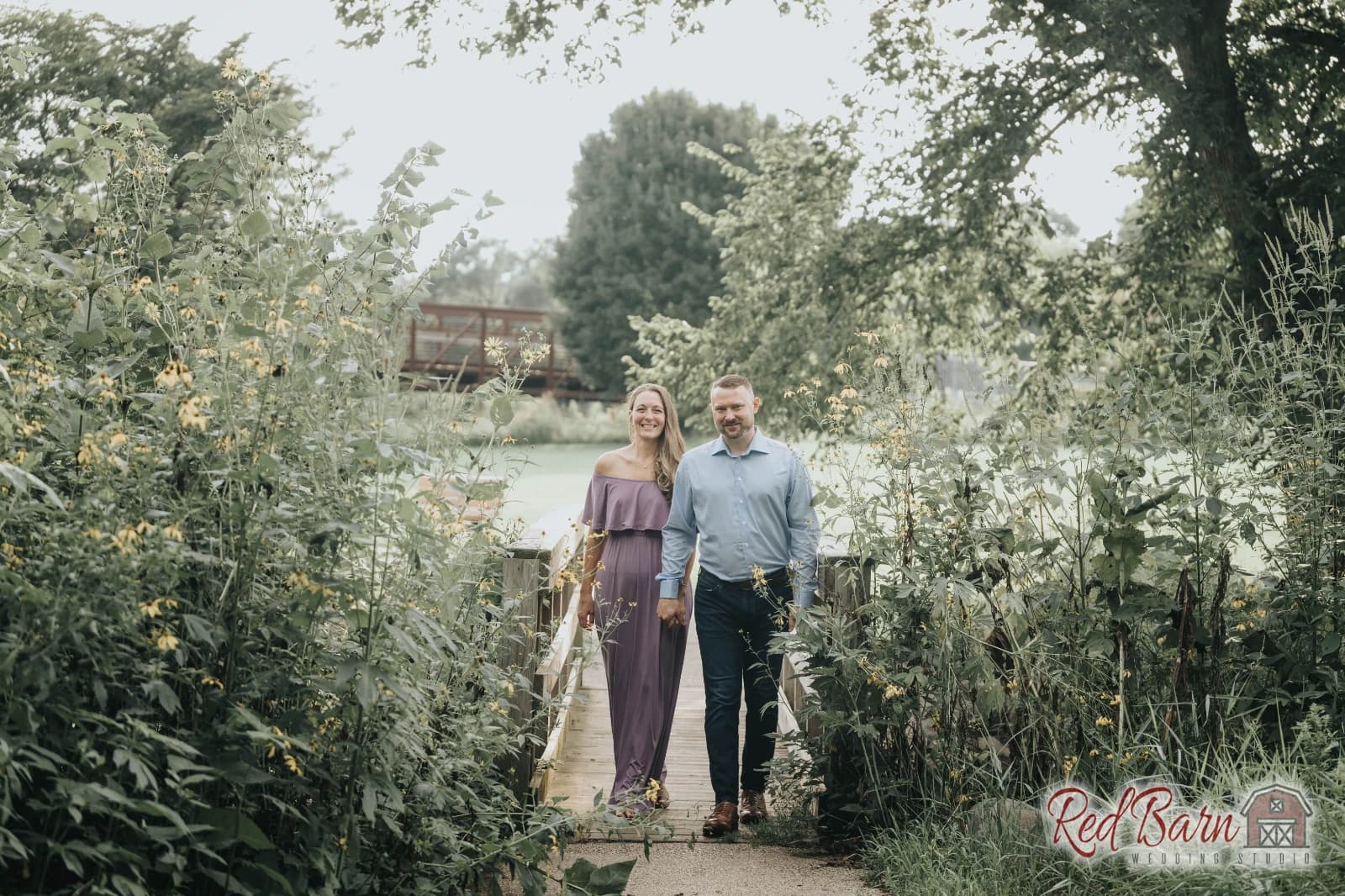 Amy and Nicholas - Knoch Knolls Nature Center, Naperville IL — photo 2