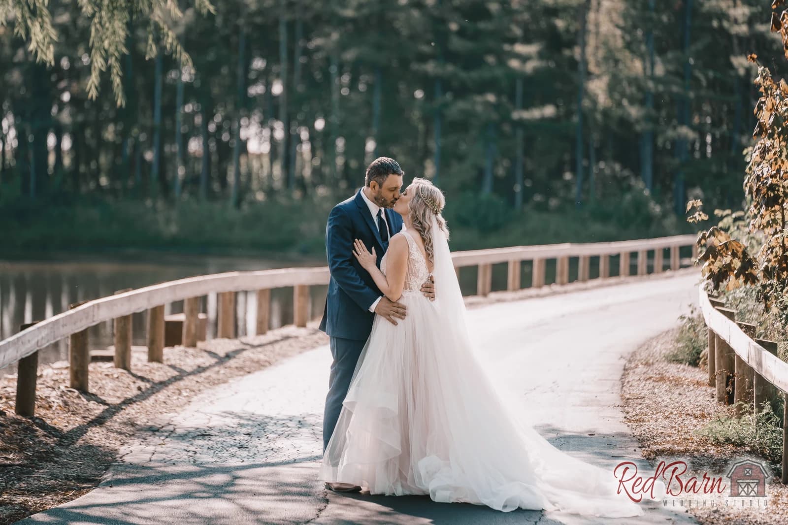 Heather and Brandon - Whispering Woods, Harvard IL — photo 34