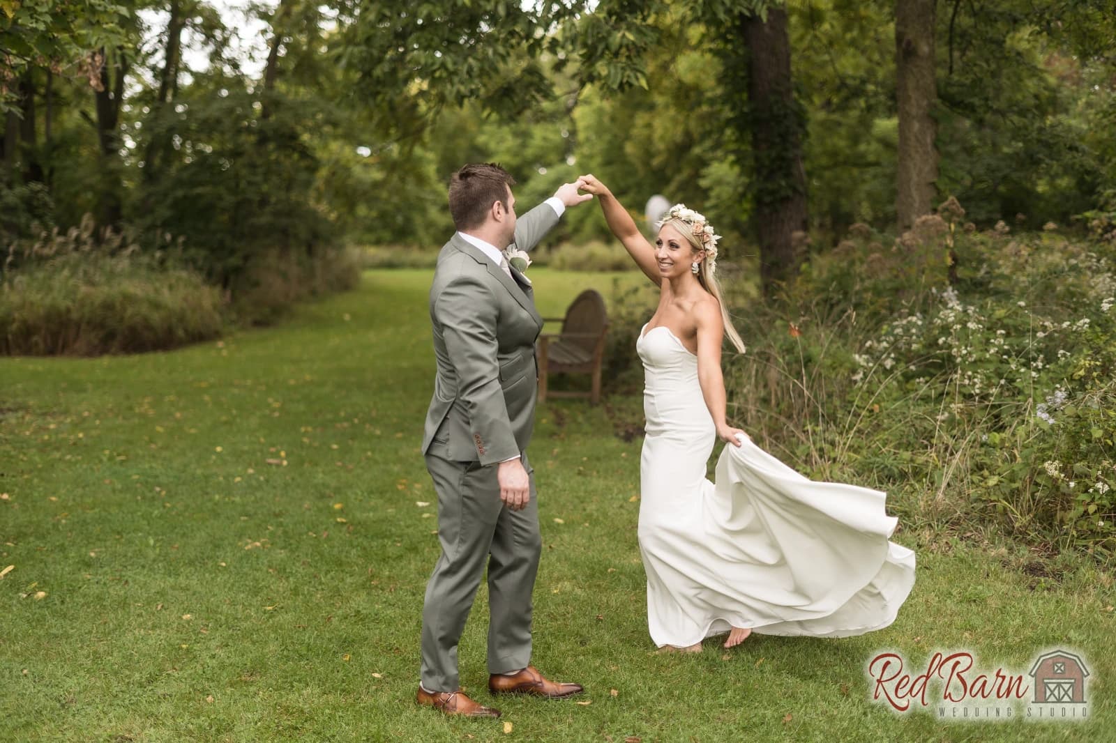  Jaclyn and Matthew - in The Grove Redfield Estate, Glenview IL — photo 37