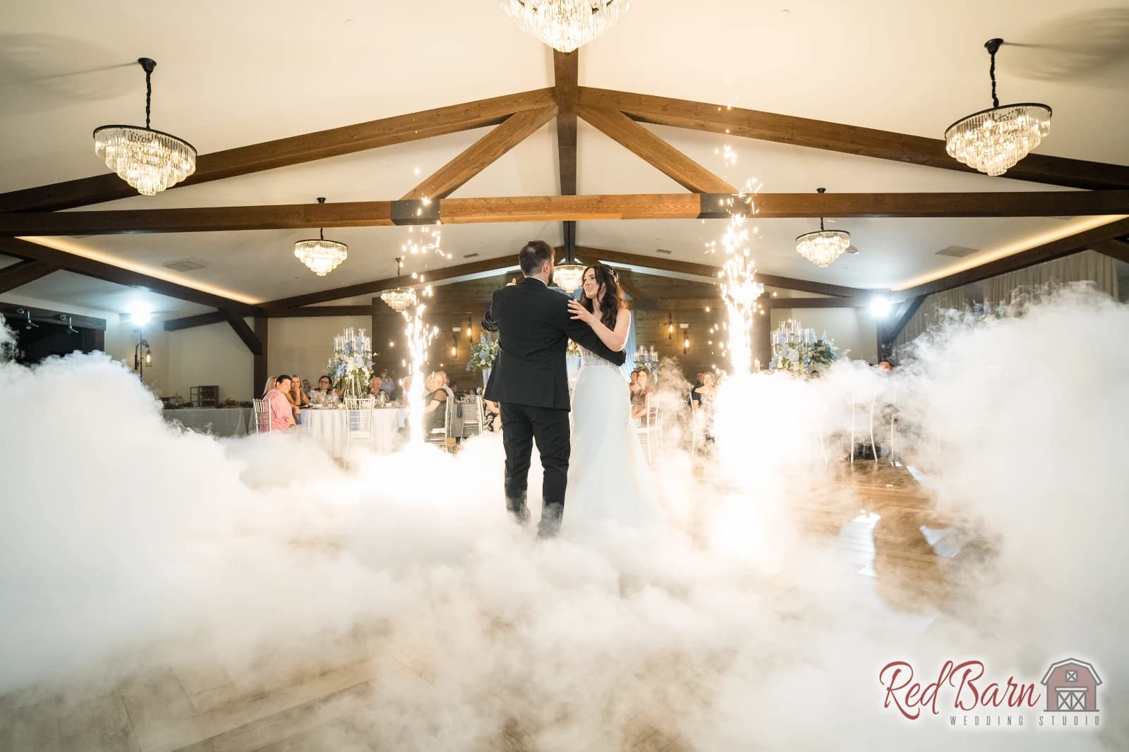 Kasia & Miguel - Signature Barn Banquet Hall, Orland Park IL — photo 71