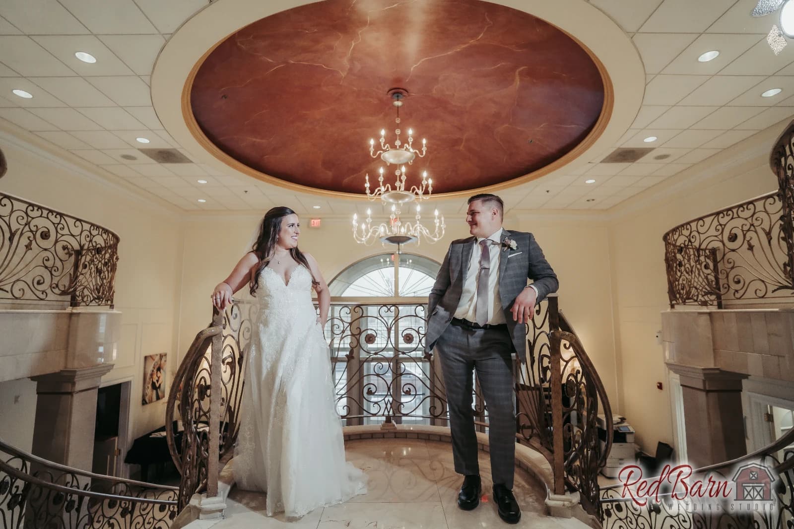 Lauren and Joseph - Venuti's Banquet Hall, Addison IL — photo 32