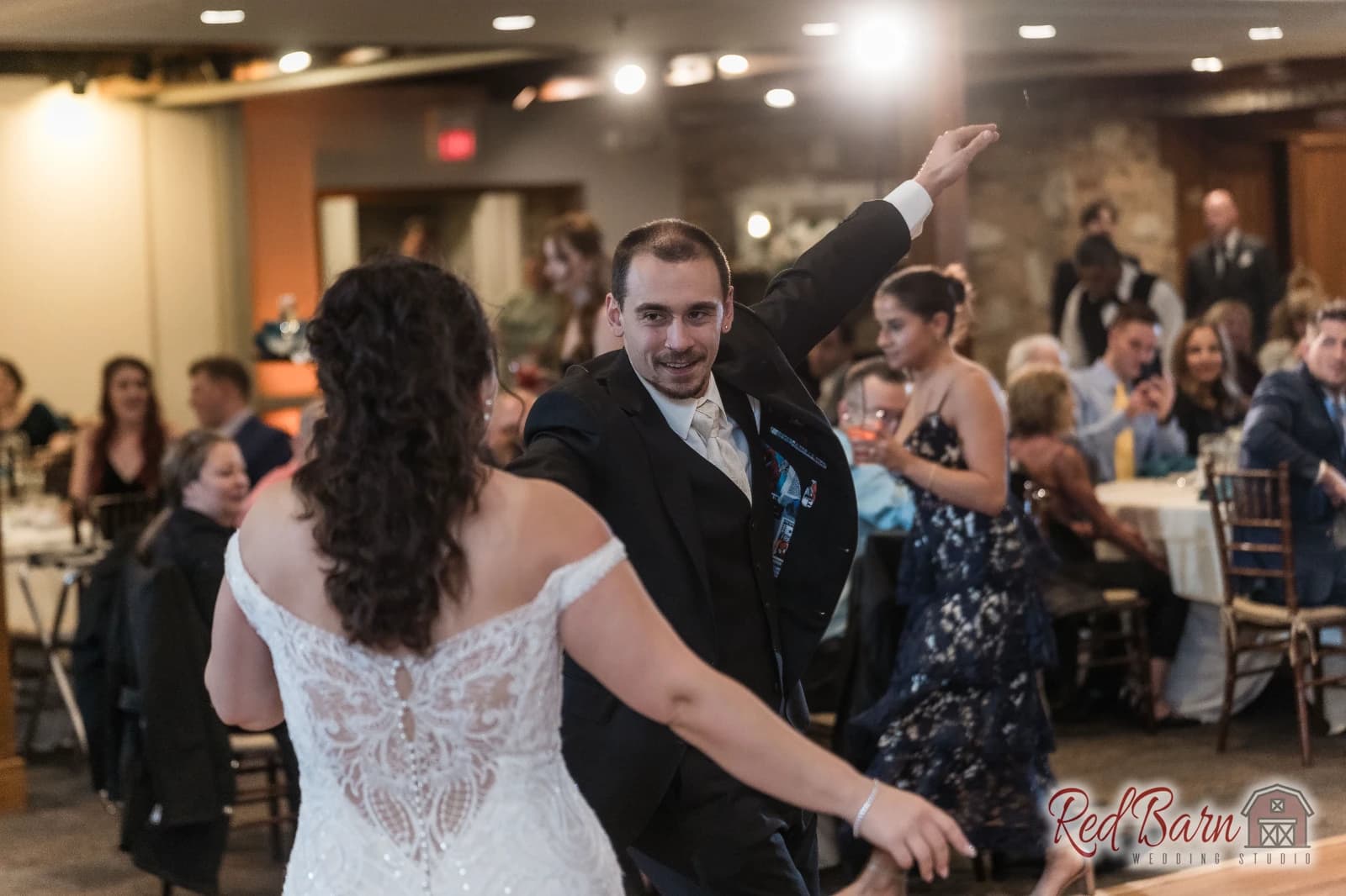 Denise and CJ - Riverside Receptions and Conference Center, Geneva IL — photo 119