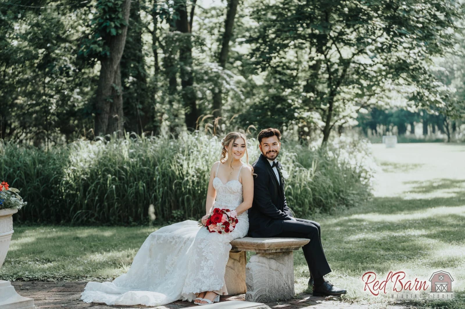 Stephanie and Tyler - The Grove Redfield Estate, Glenview IL — photo 71
