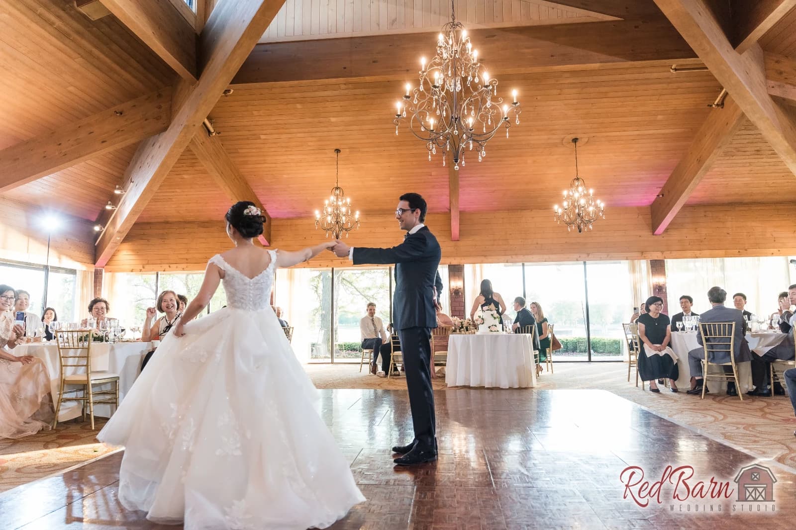 Annie and Harrison - Kemper Lakes Golf Club, Kildeer IL — photo 98