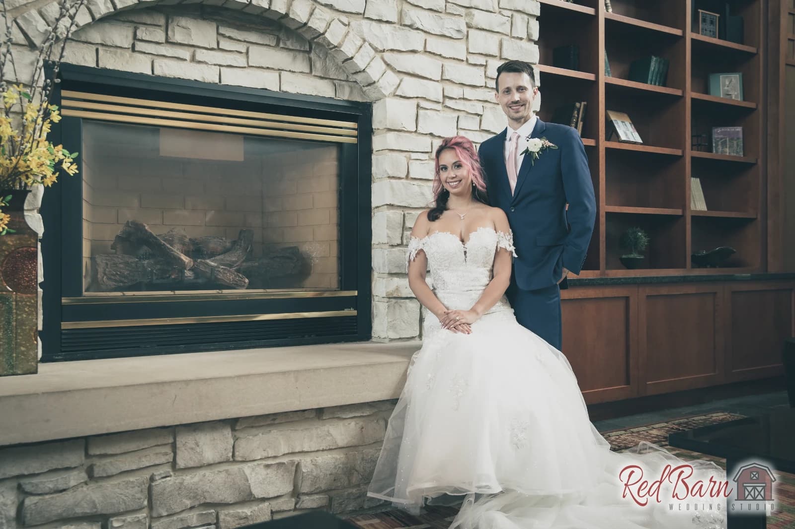 Sara and Michael - Eaglewood Resort, Itasca — photo 49