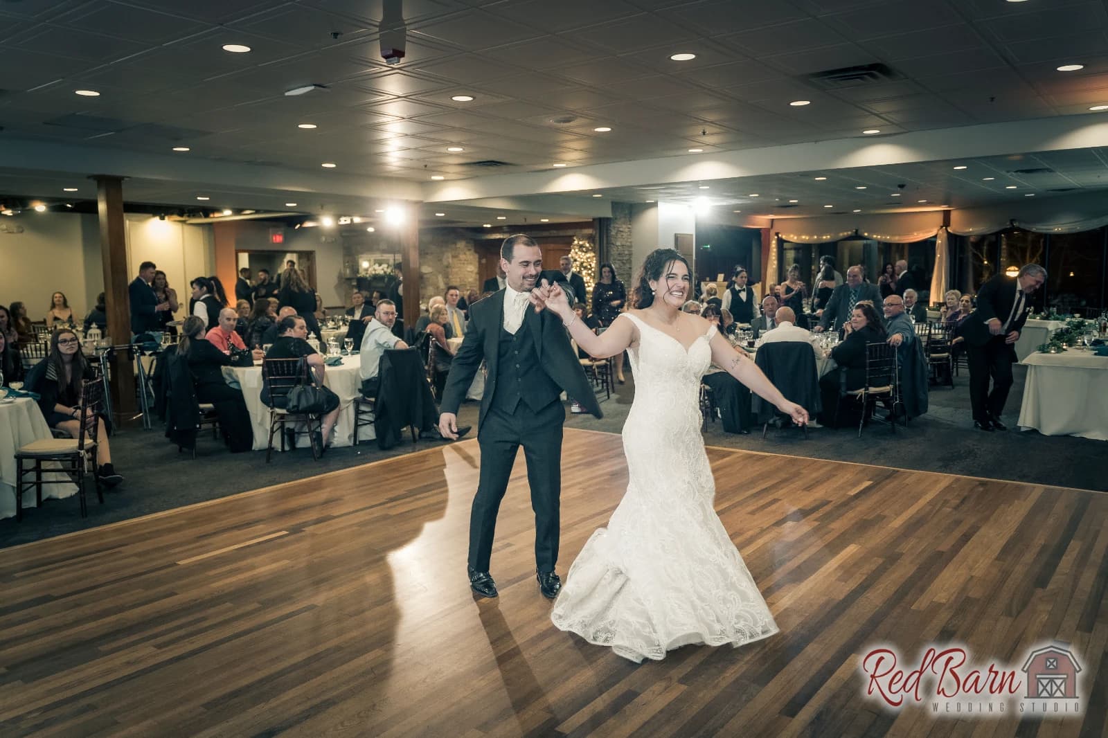Denise and CJ - Riverside Receptions and Conference Center, Geneva IL — photo 112