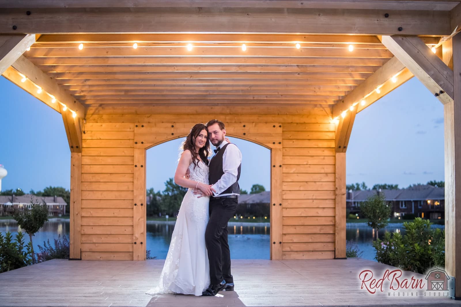 Kasia & Miguel - Signature Barn Banquet Hall, Orland Park IL — photo 82