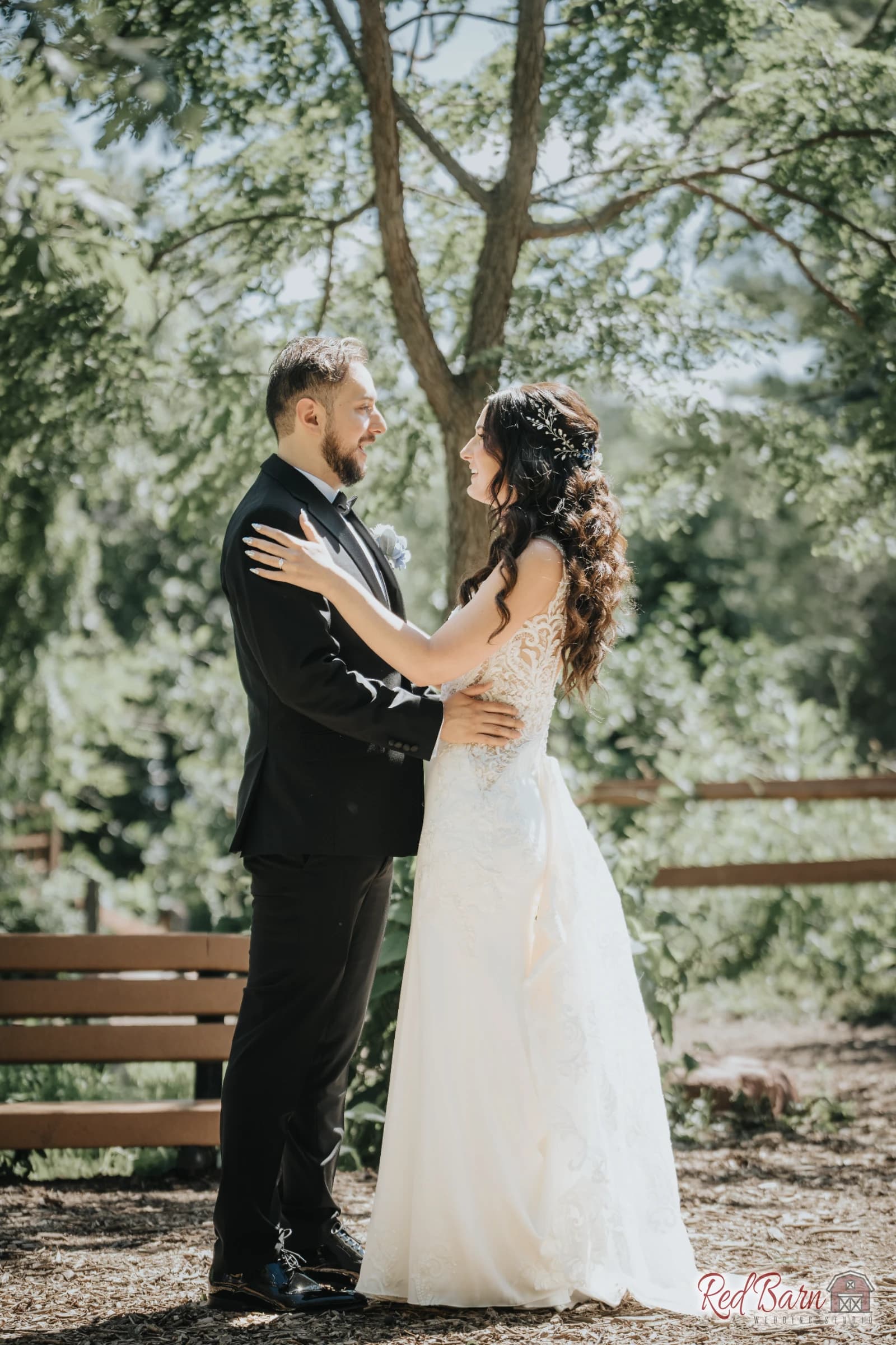 Kasia & Miguel - Signature Barn Banquet Hall, Orland Park IL — photo 19