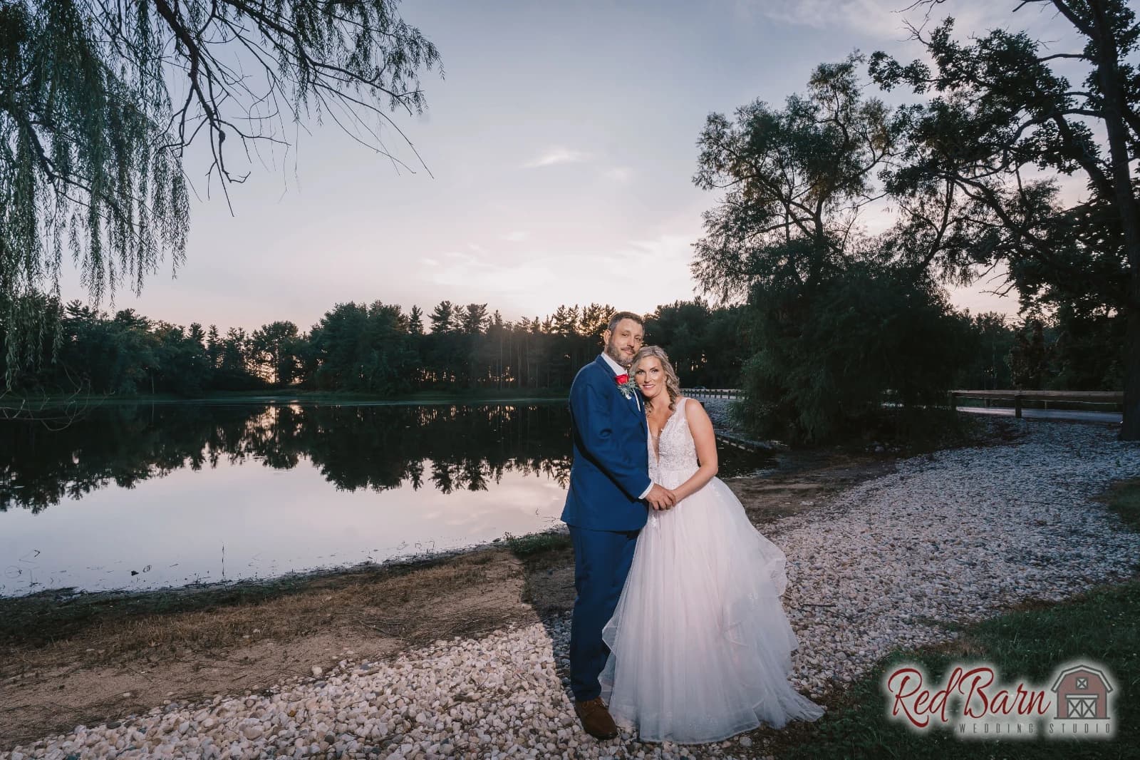 Heather and Brandon - Whispering Woods, Harvard IL — photo 58