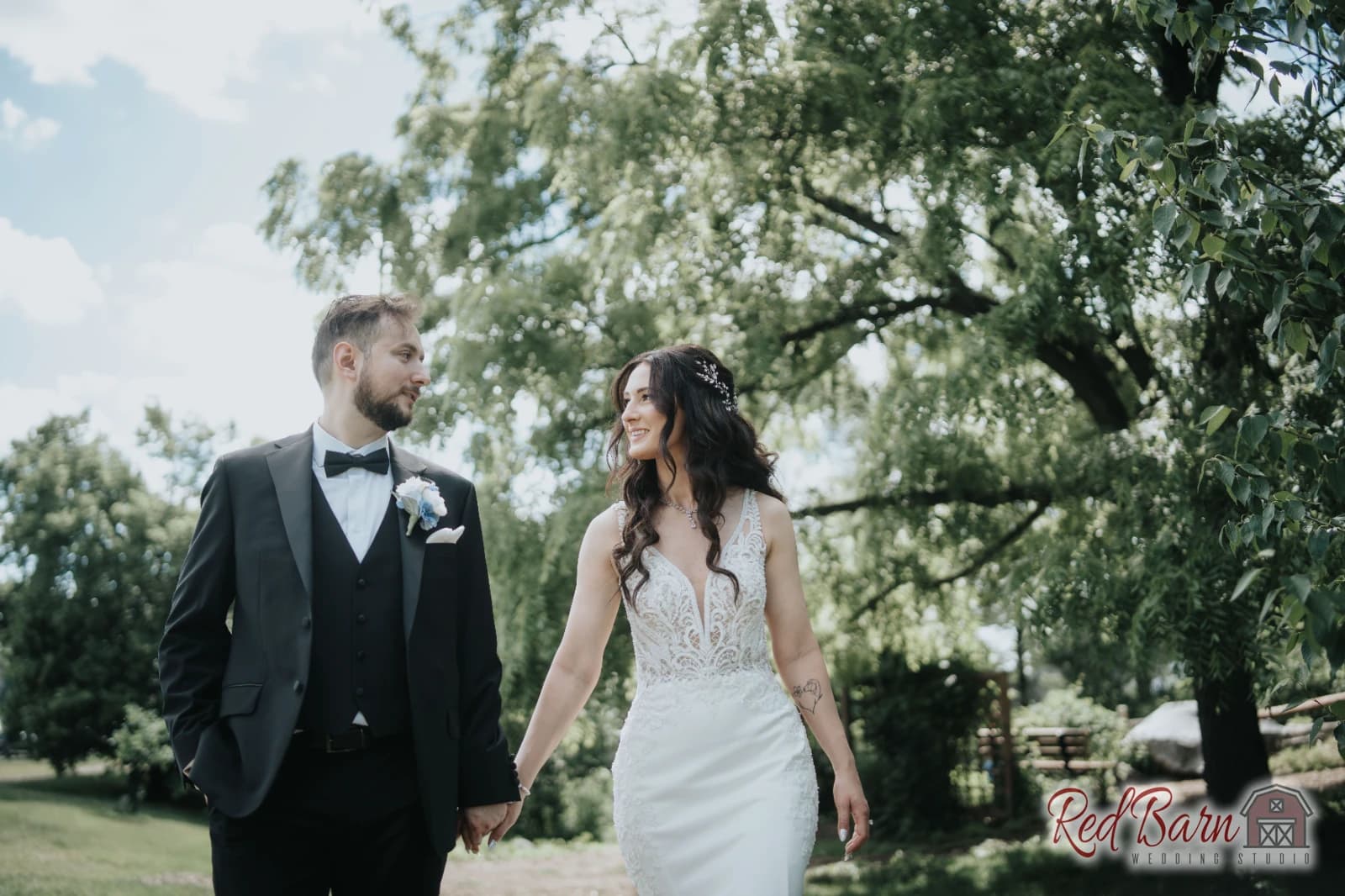 Kasia & Miguel - Signature Barn Banquet Hall, Orland Park IL — photo 37