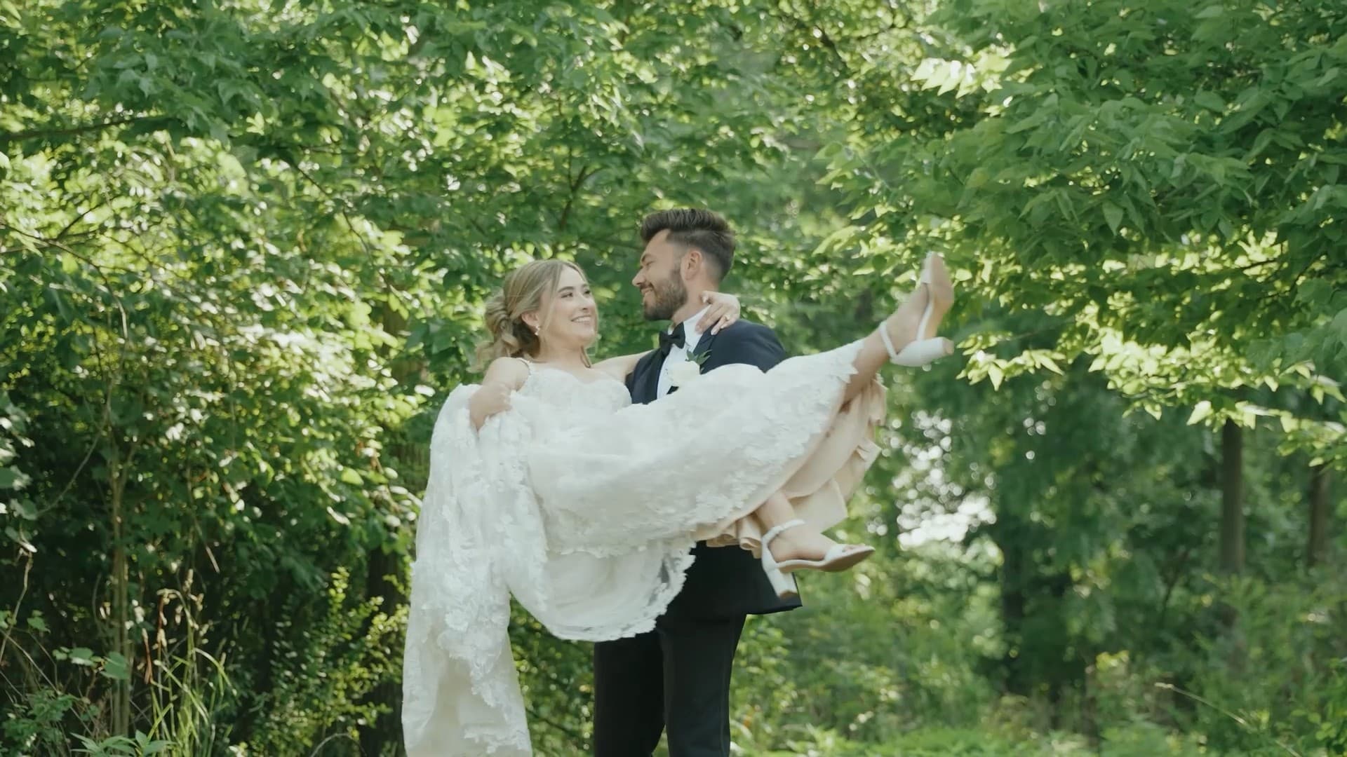 Stephanie and Tyler at The Grove Redfield Estate - Glenview, IL