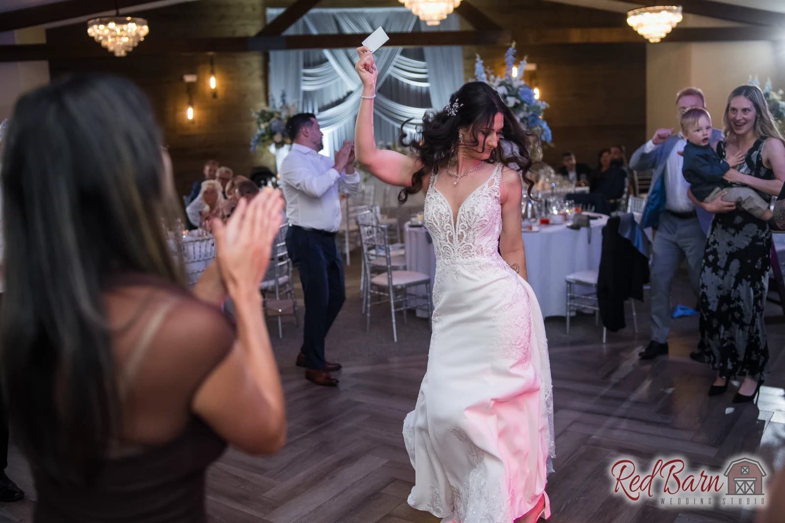 Kasia & Miguel - Signature Barn Banquet Hall, Orland Park IL — photo 92