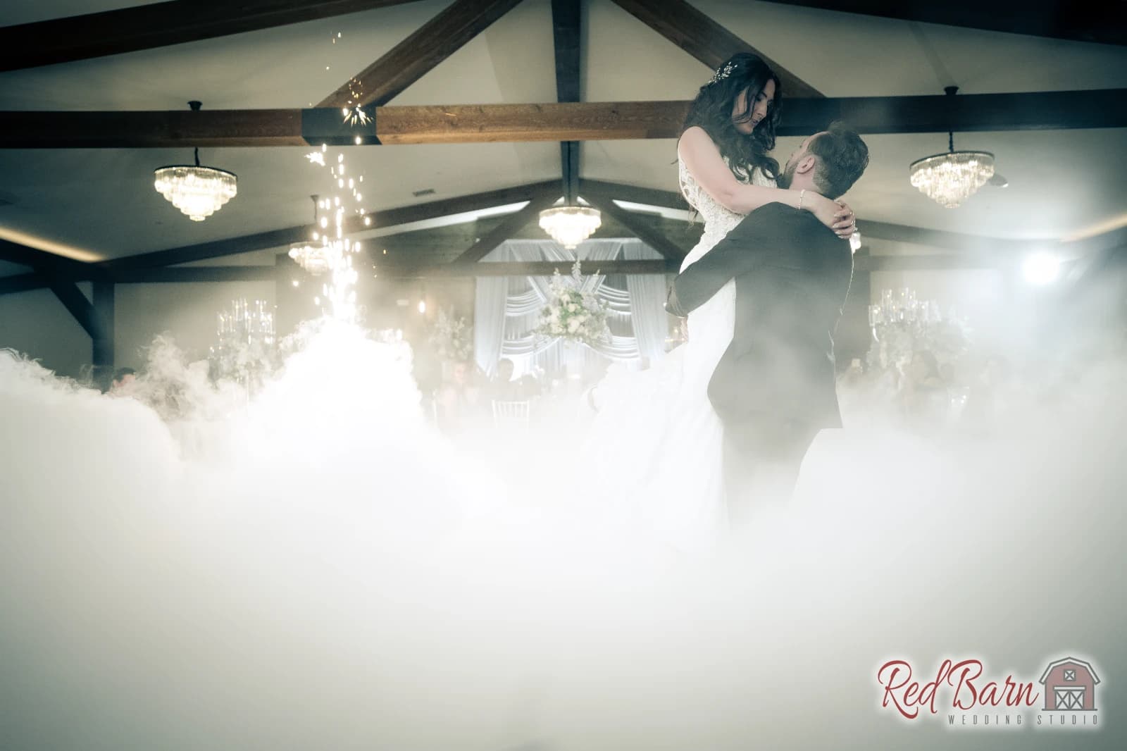 Kasia & Miguel - Signature Barn Banquet Hall, Orland Park IL — photo 75