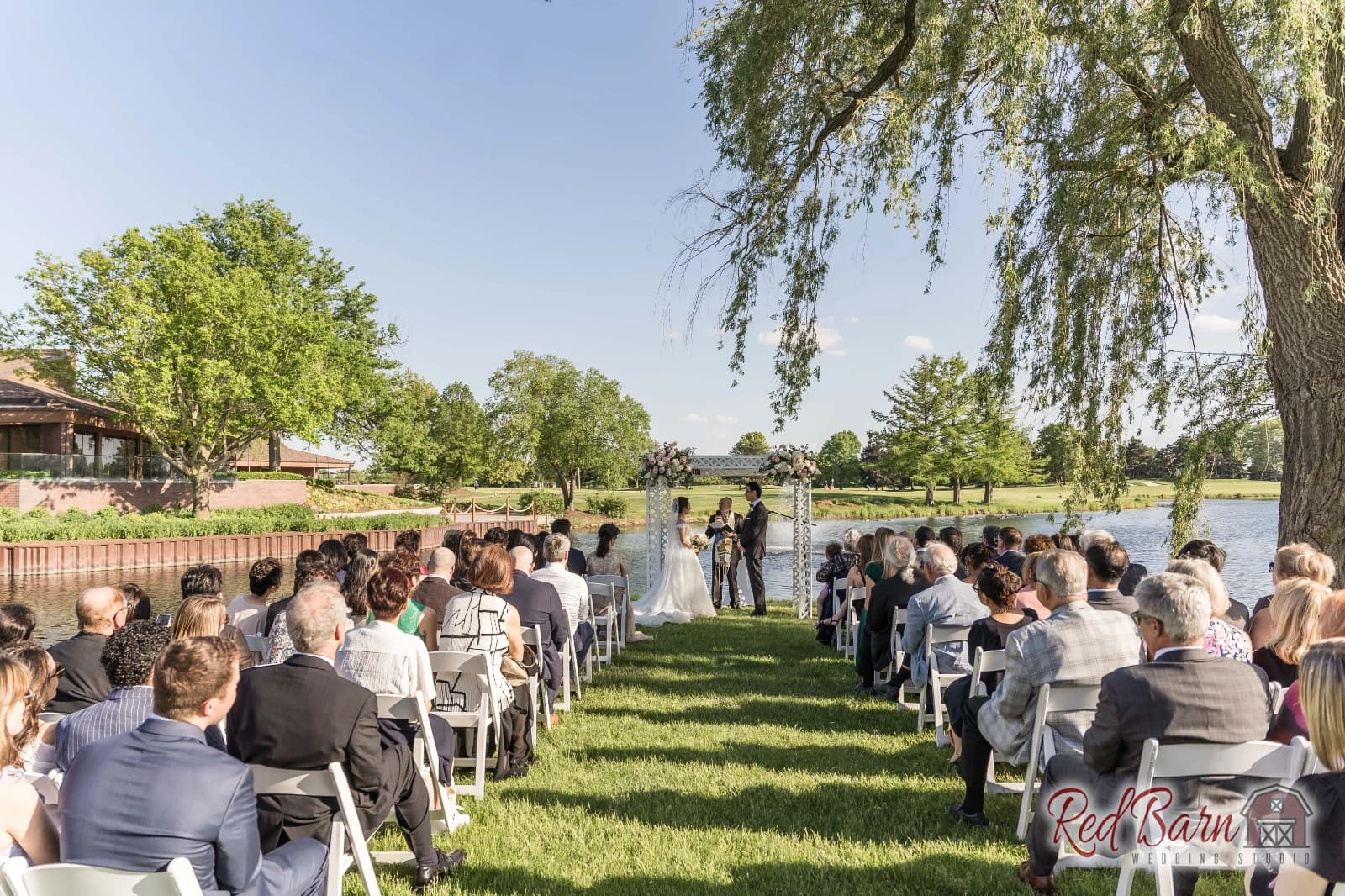 Annie and Harrison - Kemper Lakes Golf Club, Kildeer IL — photo 69