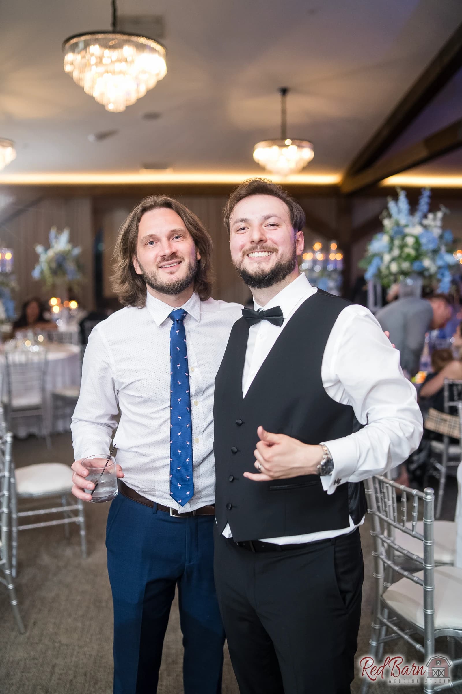 Kasia & Miguel - Signature Barn Banquet Hall, Orland Park IL — photo 99